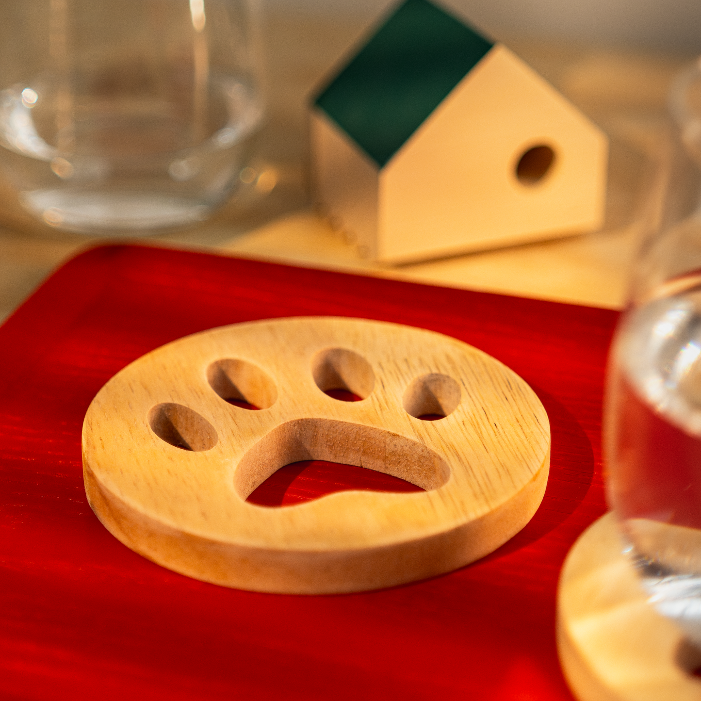 KNICK-KNACK: PAW-FECT COASTERS (set of two)