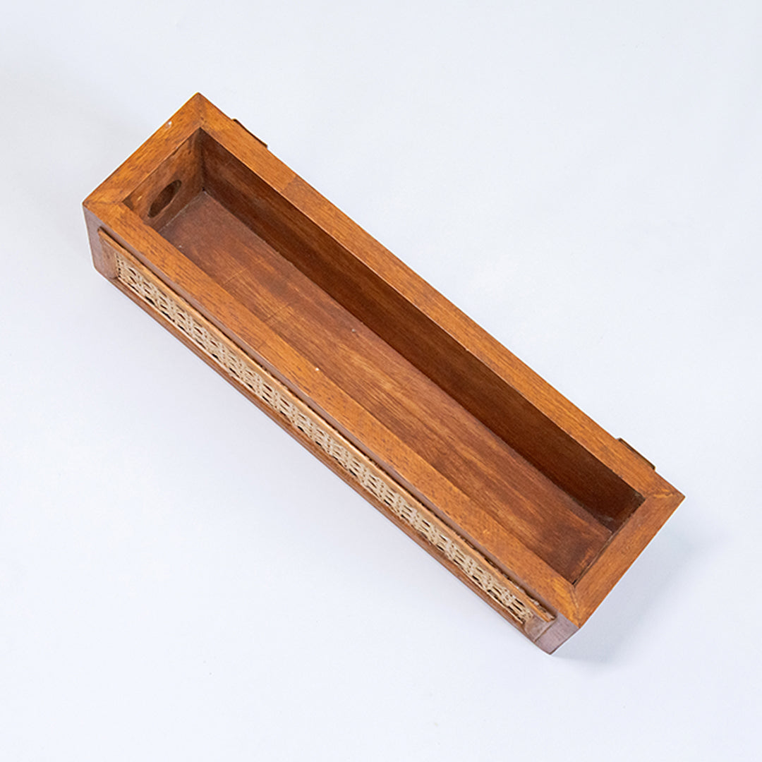 RATTAN BOX SHELF