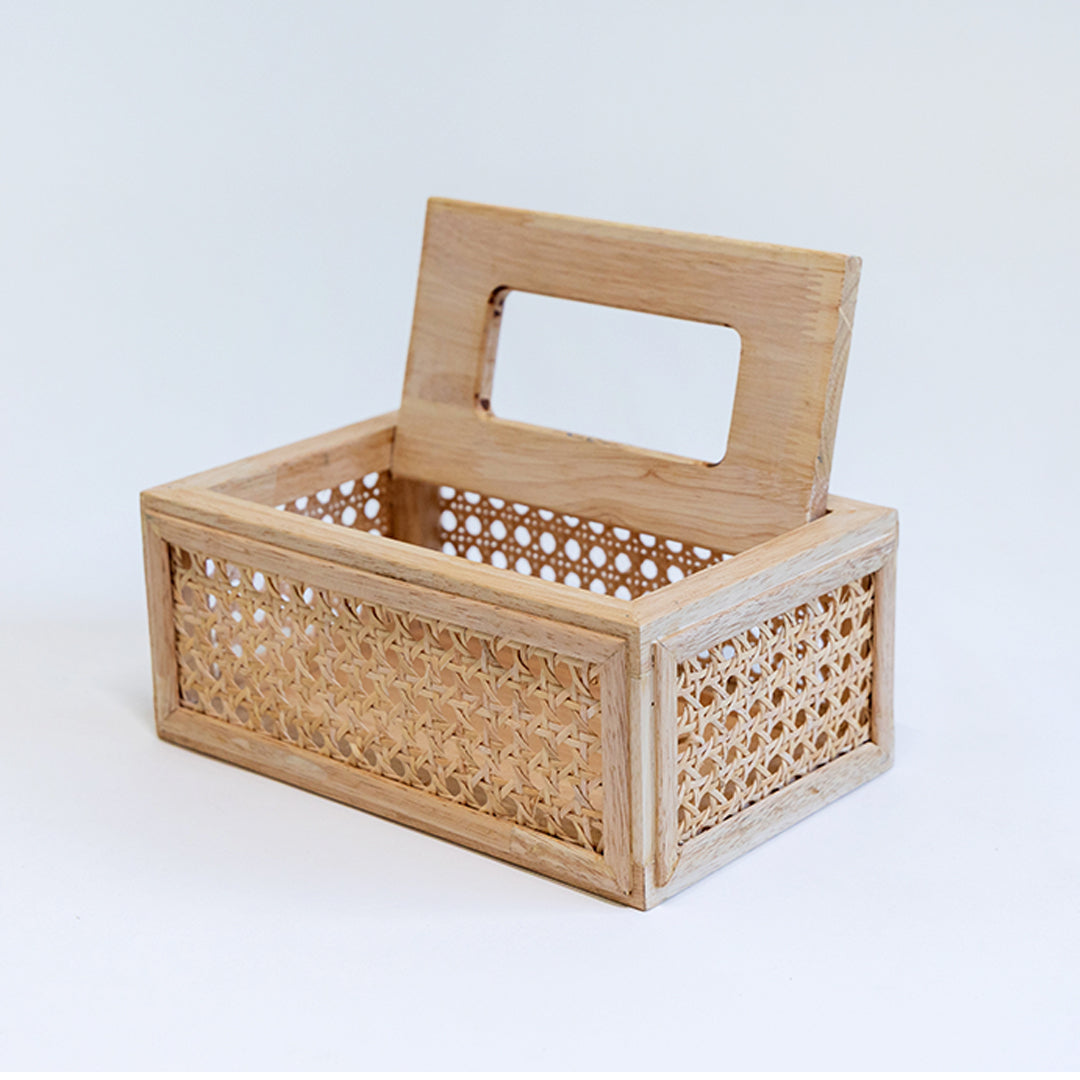 RATTAN TISSUE BOX