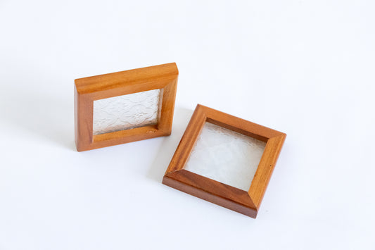 RUMI SQUARE  COASTERS(Set of 2)
