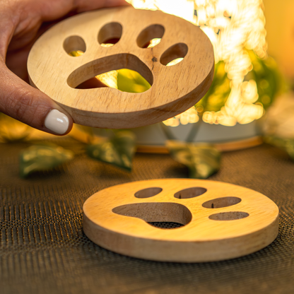 KNICK-KNACK: PAW-FECT COASTERS (set of two)