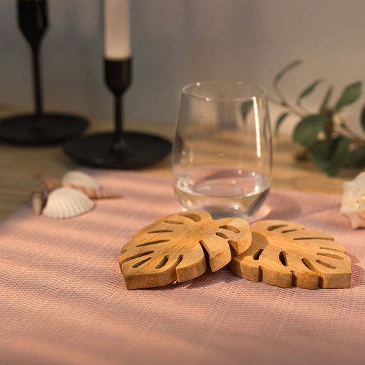 KNICK-KNACK: LUSH COASTERS (set of two)