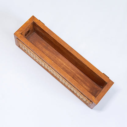 RATTAN BOX SHELF