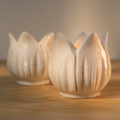 THAMARA TEA-LIGHT HOLDER (Set of Two)
