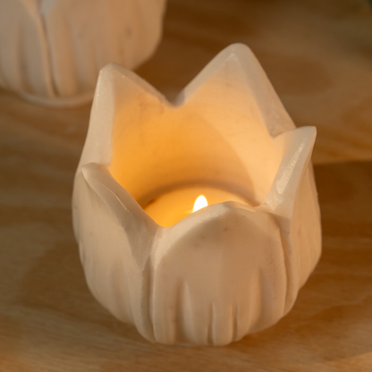 THAMARA TEA-LIGHT HOLDER (Set of Two)